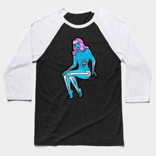 Zombie Pinup Baseball T-Shirt